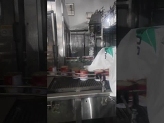 Tomato paste filling and seaming machine for tin cans